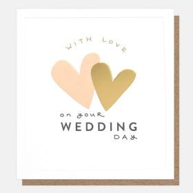 Card With Love On Your Wedding Day