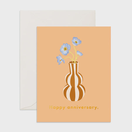 Card Anniversary Flowers
