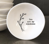Porcelain Wobbly Bowl Small