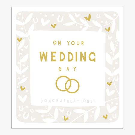 Card Married, Congratulations! XO