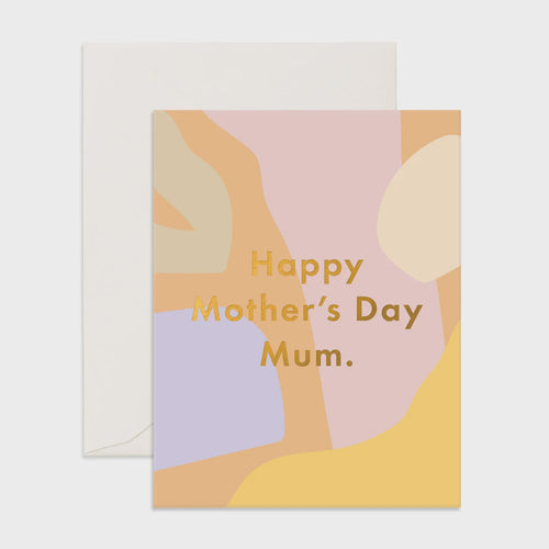 Card Mother's Day Paint