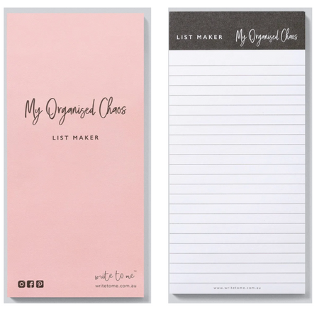 Notepad A4 Magnet Meal Planner