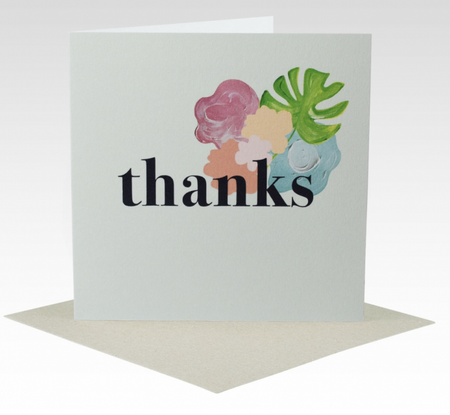 Card Succulent Thank You