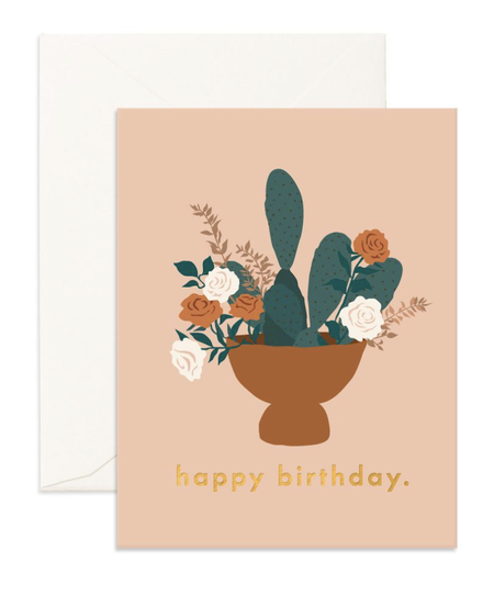 Card Happy Birthday White Rabbit