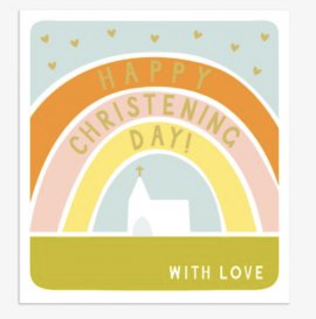 Card Christening With Love