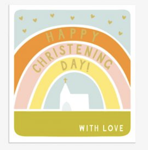 Card Happy Christening day