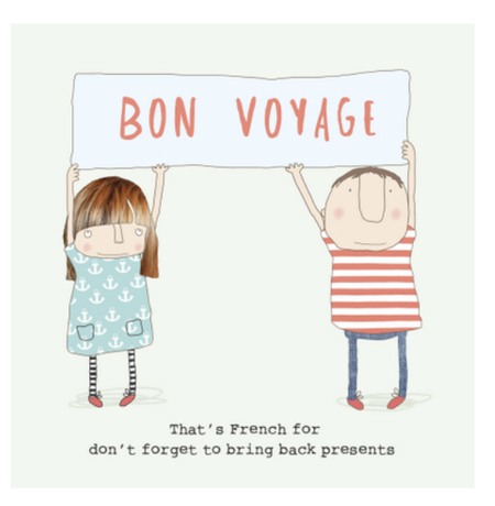 Card 'Bon Voyage'