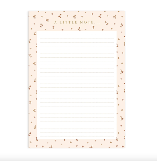 Notepad A5 Lined Birch