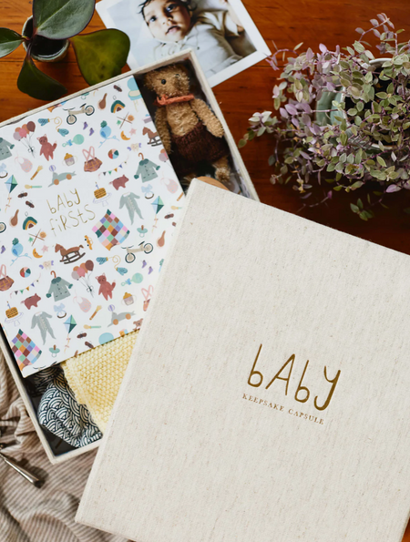 Baby The First Year Boxed Journal