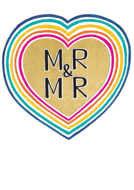 Card Mrs & Mrs Happy Wedding Day