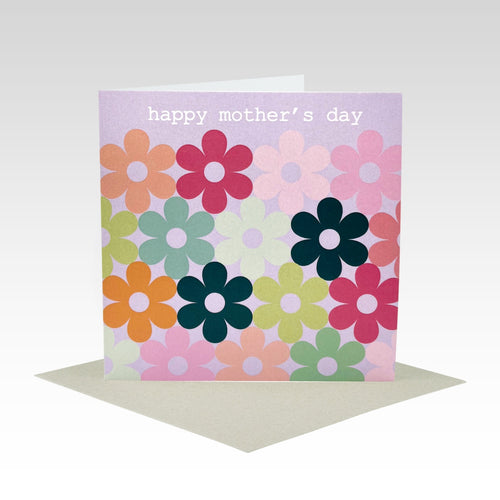 Card Happy Mother's Day Flowers