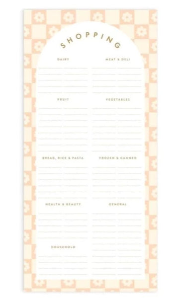 Notepad DL Magnet Shopping List