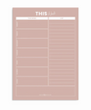 Weekly Planner Magnet A4