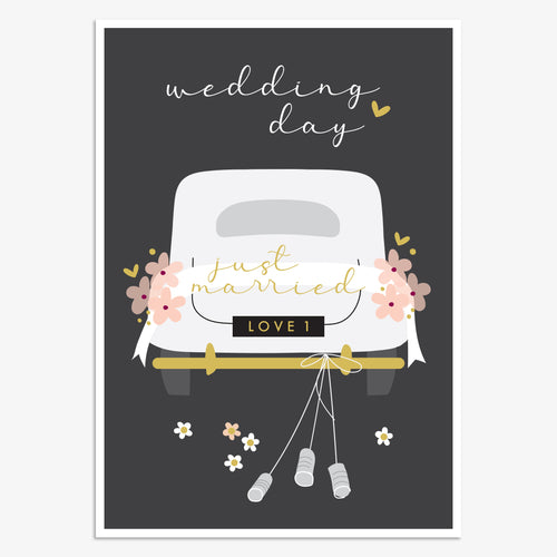 Card Wedding Day Just Married