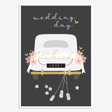 Card Wedding Day Just Married