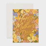 Card Mother's Day Spring Florals