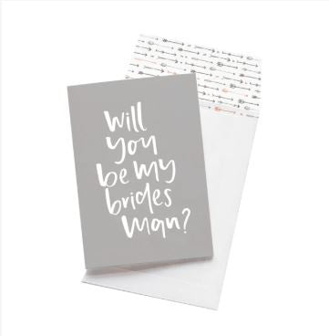 Card Will You Be My Bridesman?