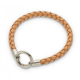 Bracelet Leather Round Natural 20.5cm
