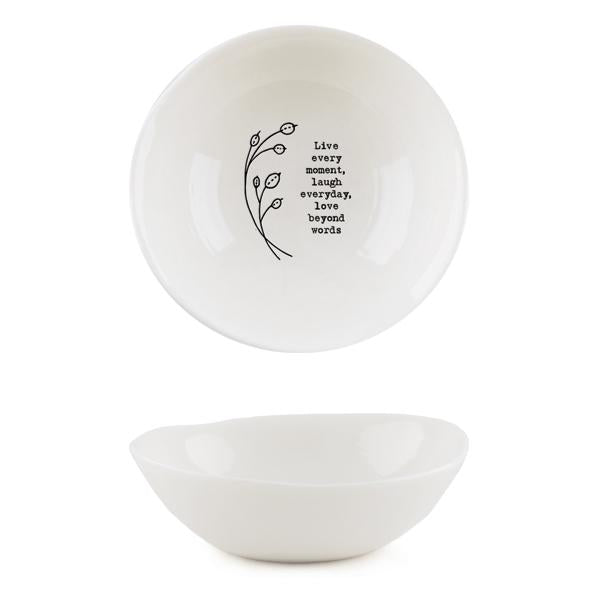 Porcelain Wobbly Bowl Medium