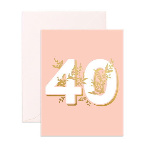 Card 40 Floral