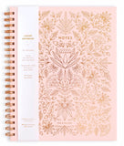 Spiral Notebook Large Rose Quartz