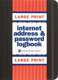 Internet Log Book Large Print