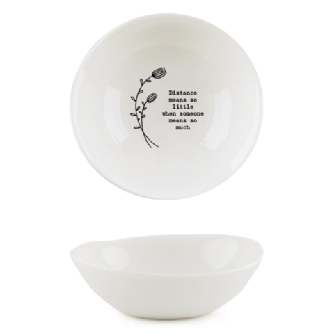 Porcelain Wobbly Bowl Medium
