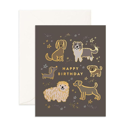 Card Birthday Dogs
