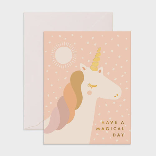 Card Magical Unicorn