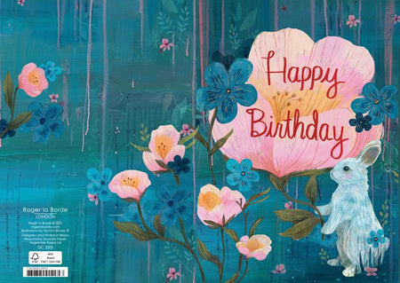 Card Birthday Australiana Kraft