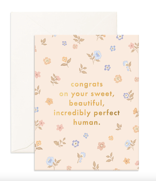 Card Congrats Sweet Human
