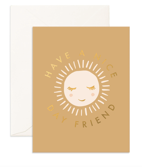 Card Nice Day Sun
