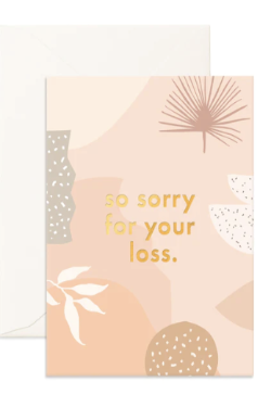 Card So Sorry Still Life