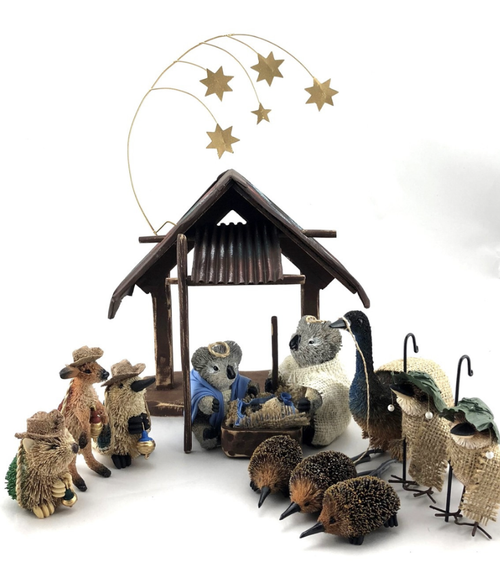 Aussie Nativity Scene