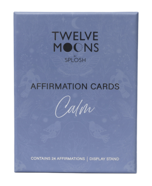 Twelve Moons Affirmation Cards