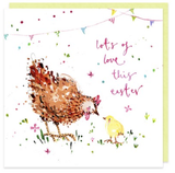 Card Easter - Chicken and Chick