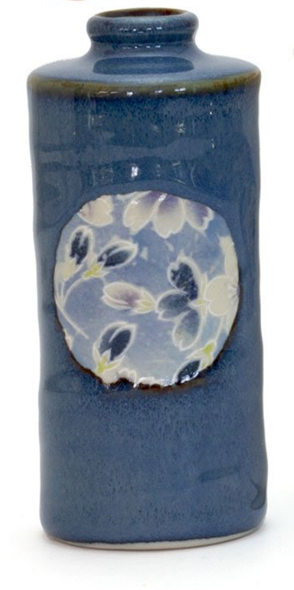 Vase Sakura Zome Cylinder