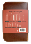 Men's Grooming Kit - 12 Pieces in Zipper Bag