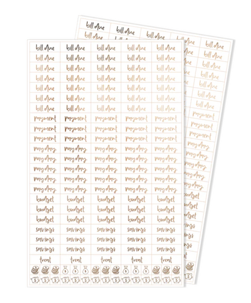 Stickers 2 Sheets
