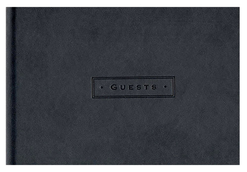 Guest Book Faux Leather