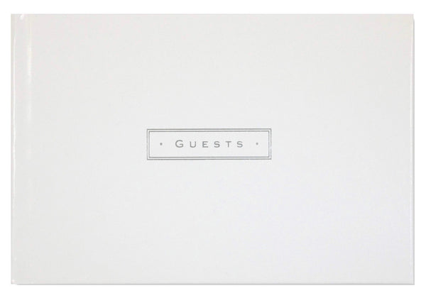 Guest Book Faux Leather