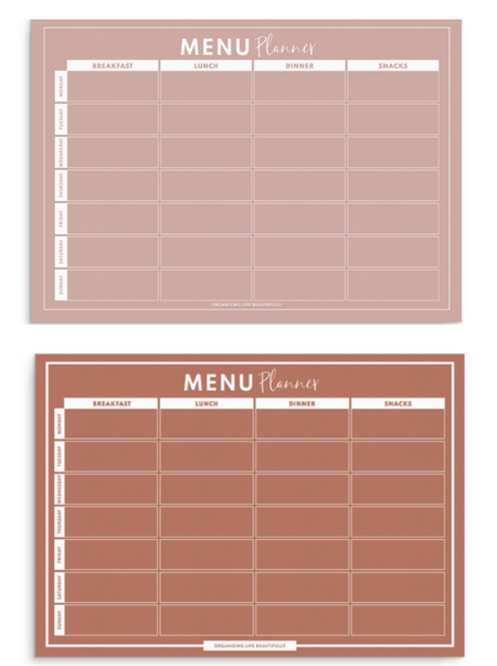Notepad A4 Weekly Planner