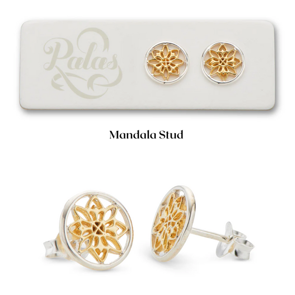 Earrings Stud Silver Brass Assorted Designs
