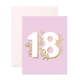 Card 18 Floral