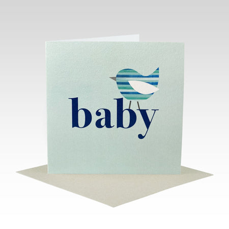 Card Precious New Baby Blue