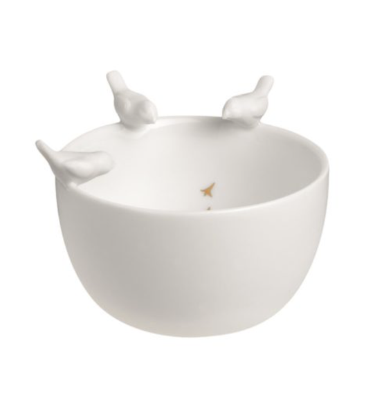 Mini Bowl - Birds Porcelain