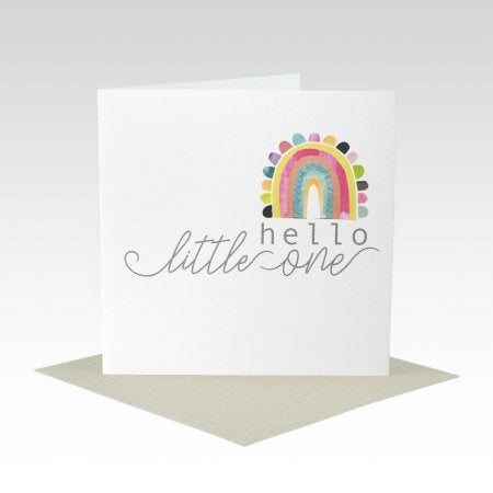 Card Rainbow Baby